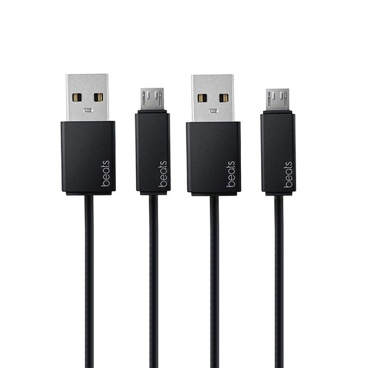 icevein Replacement USB Charging Charger Cable [2 Pack] Compatible with for Beats by Dr Dre Studio Solo Powerbeats 2 3 Wireless Headphone Pill+ 2.0