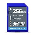ProMaster SDXC 256GB Performance 2.0, Memory Card, (Model 2386)