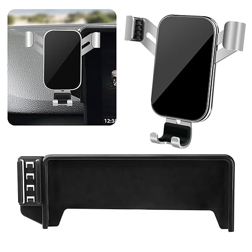 LUNQIN Car Phone Holder for 2017 2018 2019 Audi A4 Premium and 2018-2019 Audi A5 & 2018-2020 Q5 Premium[ 7 inch Screen ] Auto Interior Accessories