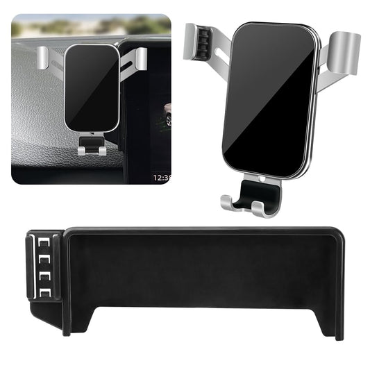 LUNQIN Car Phone Holder for 2017 2018 2019 Audi A4 Premium and 2018-2019 Audi A5 & 2018-2020 Q5 Premium[ 7 inch Screen ] Auto Interior Accessories