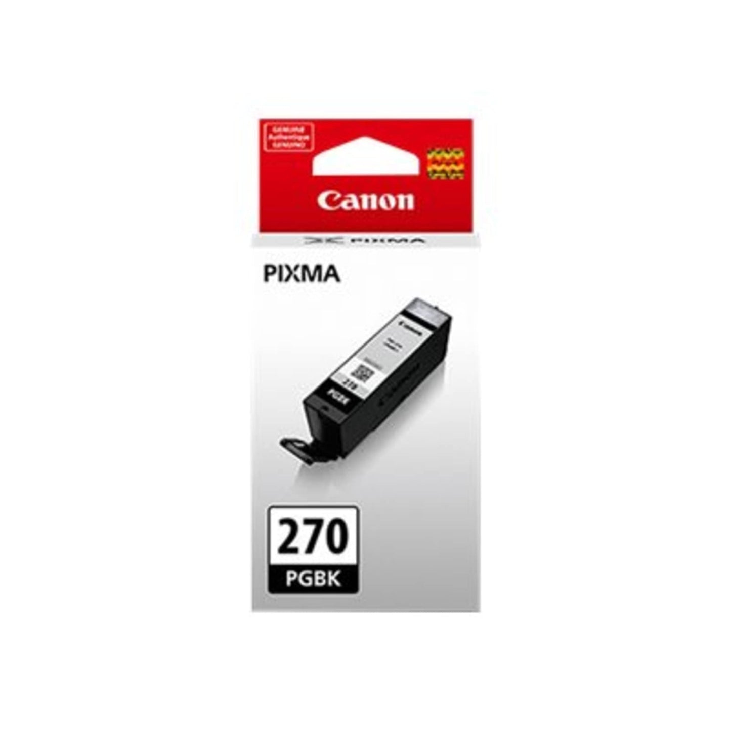 Canon PGI-270XL Genuine Pigment Black Ink Tank, Compatible with MG6820, MG6821, MG6822, MG5720, MG5721, MG5722, MG7720, TS5020, TS6020, TS8020,