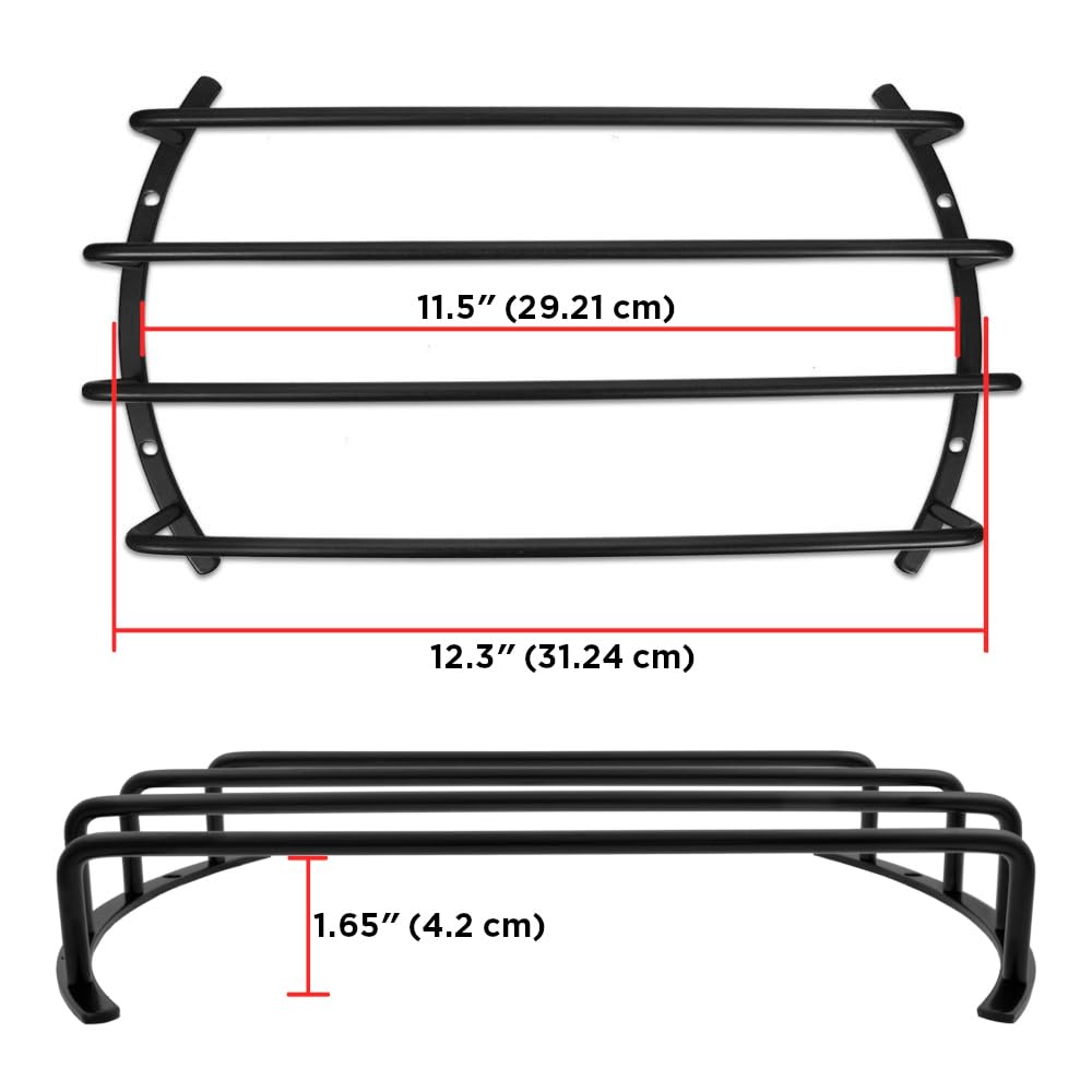 Universal 10" Inch Black Color Metal Bar Grille Car Audio Speaker Subwoofer Grill Cover Protection
