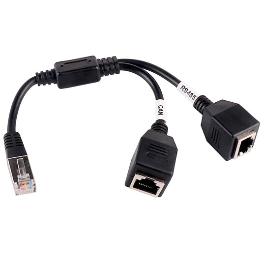 Suamdoen RJ45 Splitter 2 in 1 BMS Port Connecting RS485 Monitor CAN Battery Cable for Deye/SunSynk/Sol-Ark