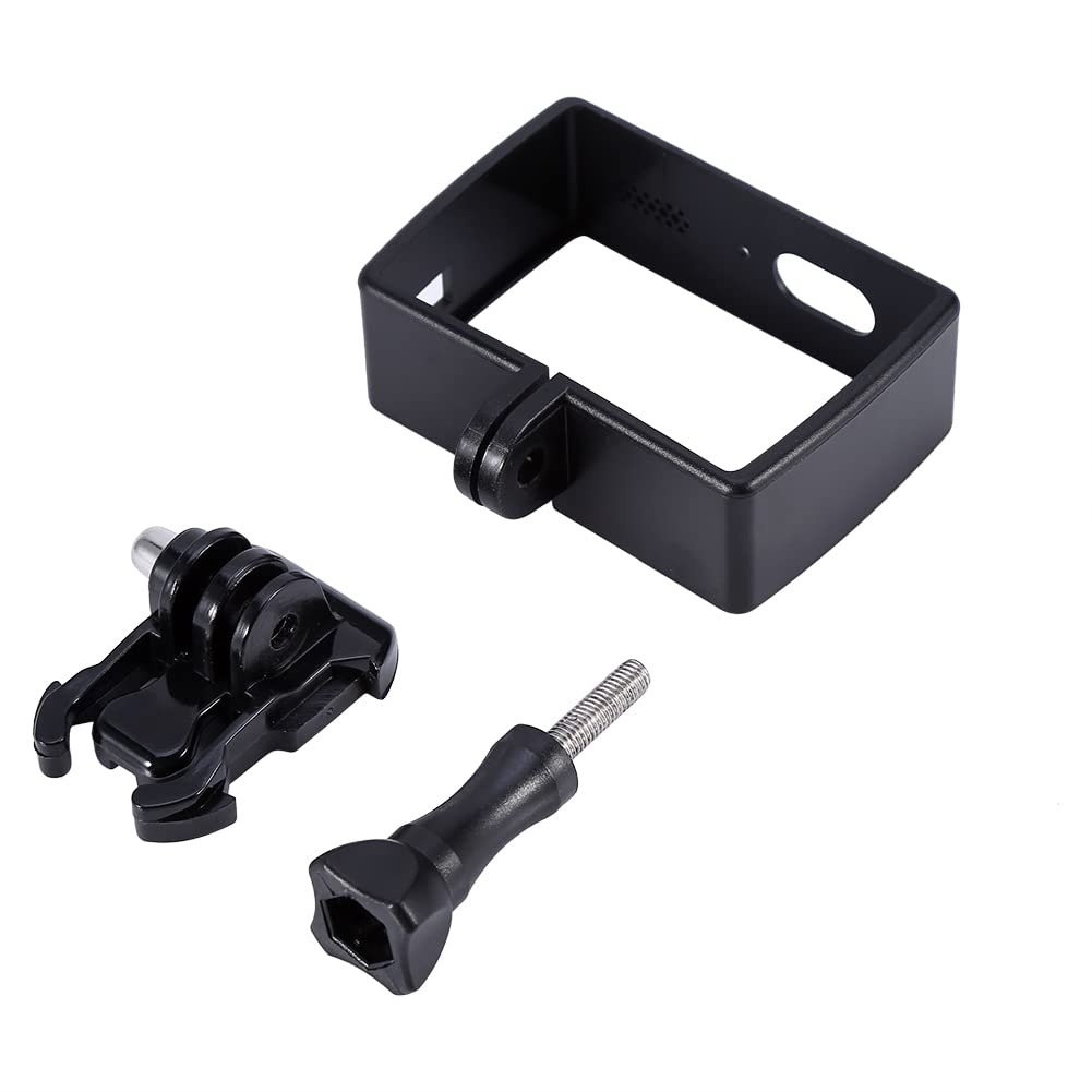 Acouto Black Portable Electronic Device Mount for Xiaomi YI 4K / 2 Sports Action Camera
