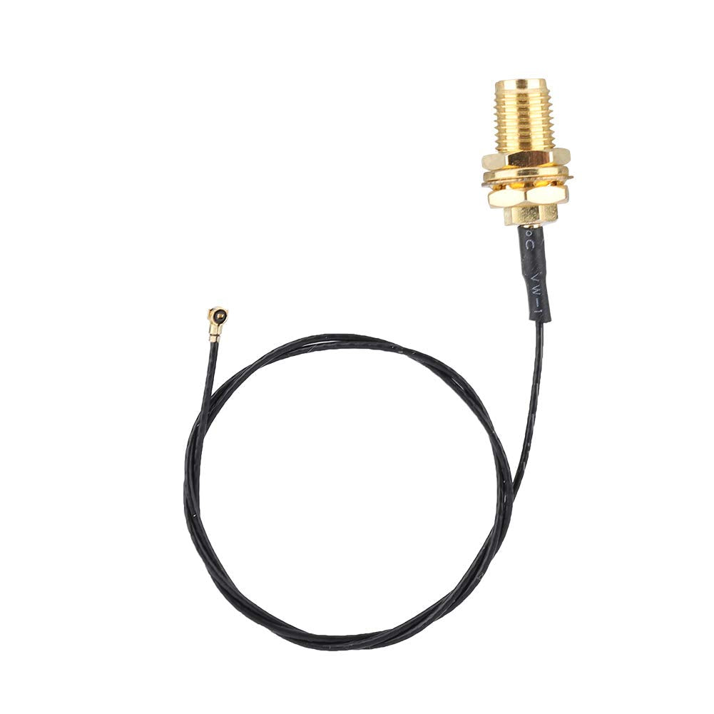 ASHATA External Antenna,2PCS M.2/NGFF Network Card Cable and 2x5DBi Antenna for 9560NGW /9260AC/7265AC