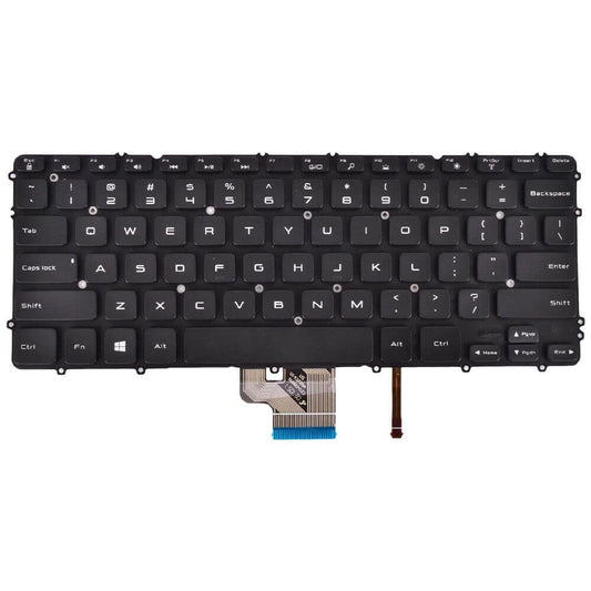 DBParts Backlit Keyboard for Dell Precision M3800 Series XPS 15(9530) Series XPS 15-9530 Series Laptops - Replaces HYYWM
