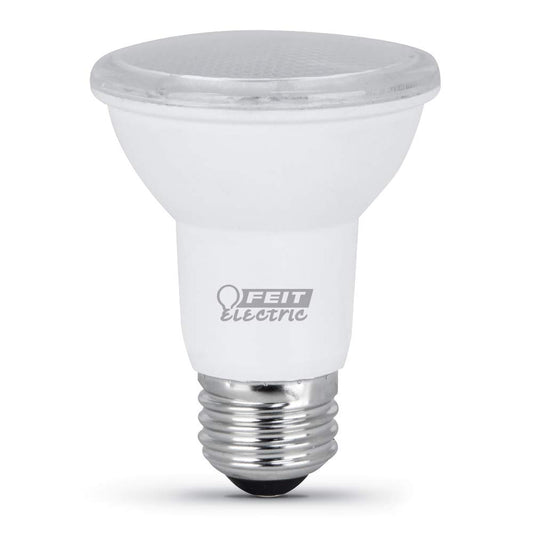 Feit Electric PAR20 LED Light Bulb, 50W Equivalent, Non-Dimmable, 3000K Warm White, E26 Base, 500 Lumen, Indoor/Outdoor Recessed Light Bulb, 10-Year