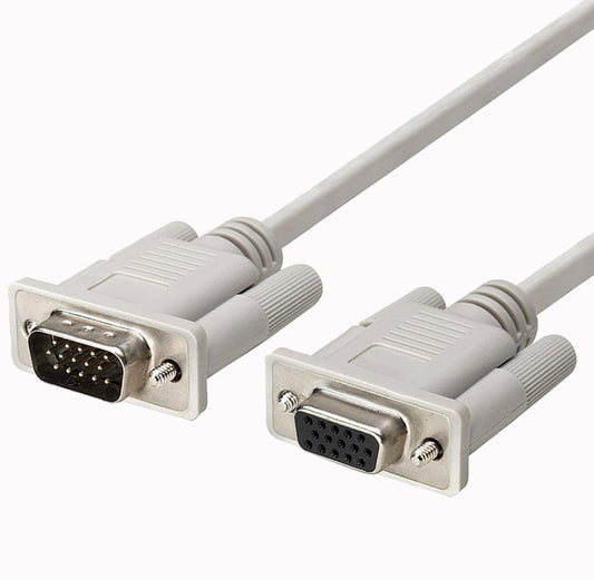 Manhattan, 6 feet VGA (HD15) Male to VGA (HD15) Female Extension Monitor Cable