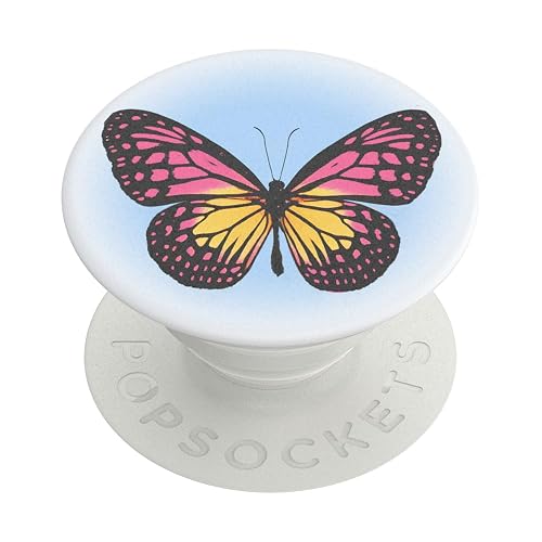 PopSockets Adhesive Phone Grip, Holder, Phone Stand, Butterfly - Wings of Desire