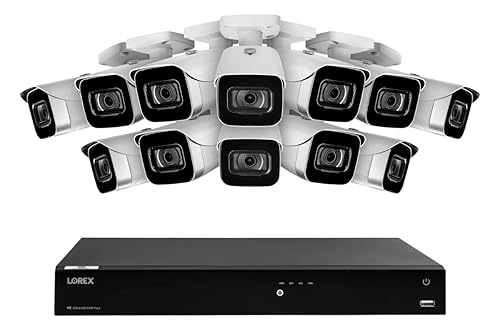 16-Channel Fusion NVR System with 4K (8MP) IP Cameras 12 / White
