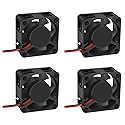 4PCS 40x20mm 3D Printer Fan Brushless 4020 DC 12V 40mm Cooling Fan 40x40x20mm for Cooling 3D Printer Pro Hotend Extruder/Inverte and Storage Equipment