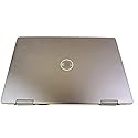 Replacement for Dell 15 7586 2-in-1 Laptop LCD Back Cover Top Case Rear Lid with Antenna Hinges 09H6P 9H6P 460.0EZ16.0001 Grey