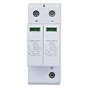 Voltage Arrester Device, 2P Protective Device DC Photovoltaic Protector Low-Voltage Arrester 3.0KV (2P40KA)