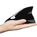 Car roof Antenna Replacement Shark fin Cover Accessories for Toyota Prius(2010-2015), Matrix(2009-2013). (Advanced Style, Black)