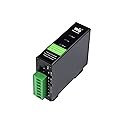 waveshare RS232/485/422 to RJ45 Ethernet Converter, TCP/IP to Serial, Modbus Gateway Support, Industrial Isolated Rail-Mount RS232/485/422 Serial
