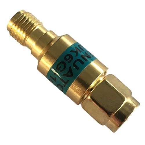 2W SMA-JK Male to Female RF Coaxial Attenuator 6GHz 50ohm 3dB,6dB,10dB,15dB,20dB,30dB Connectors (15dB)