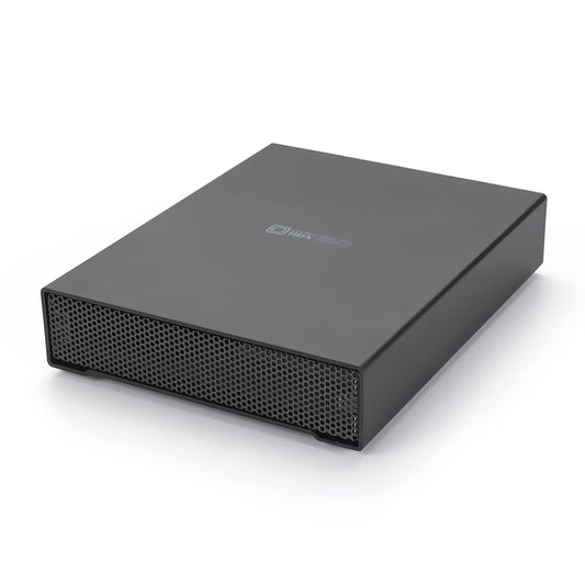 Oyen Digital HDX Pro C USB-C Aluminum External Hard Drive Enclosure with Fan (HDXP-C-RT)