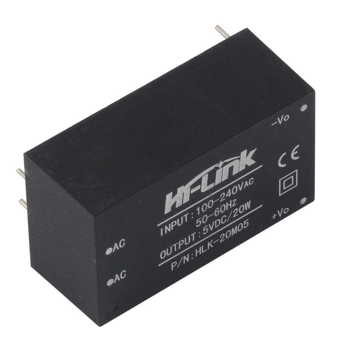 Hi-Link HLK-20M05 AC-DC 220V to 5V 20W Step-Down Power Supply Module Intelligent Household Switch Power Supply Module (2 PCS)