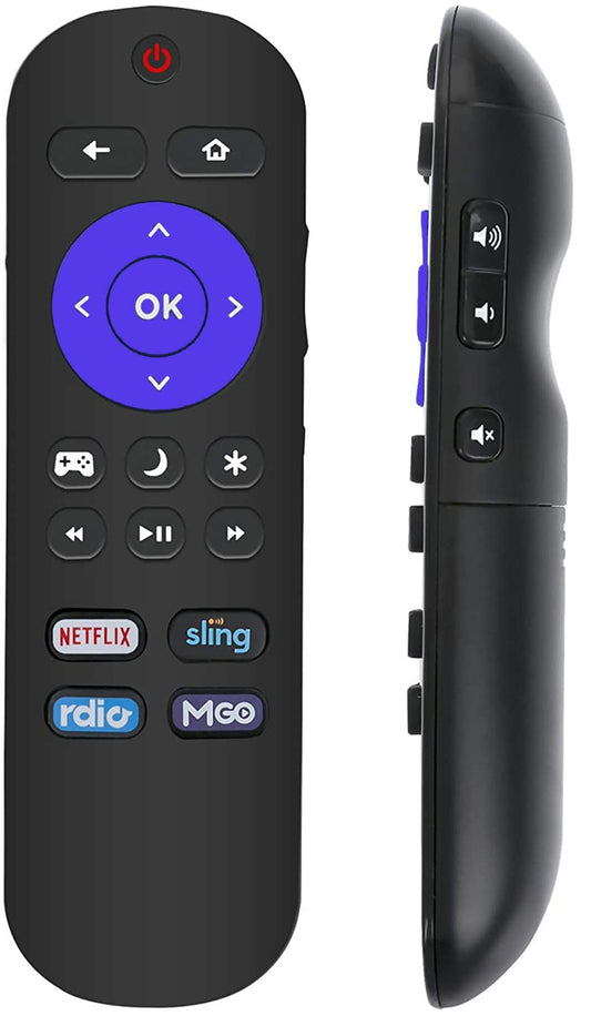 Universal Remote Control Replacement for Insignia Roku TV - Volume Control & Power Button - No Pairing Needed