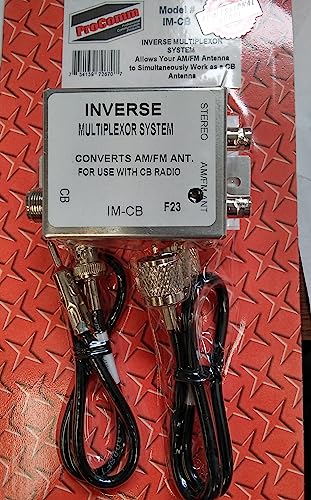 Varies AM/FM & CB Radio 3-Way Antenna Splitter
