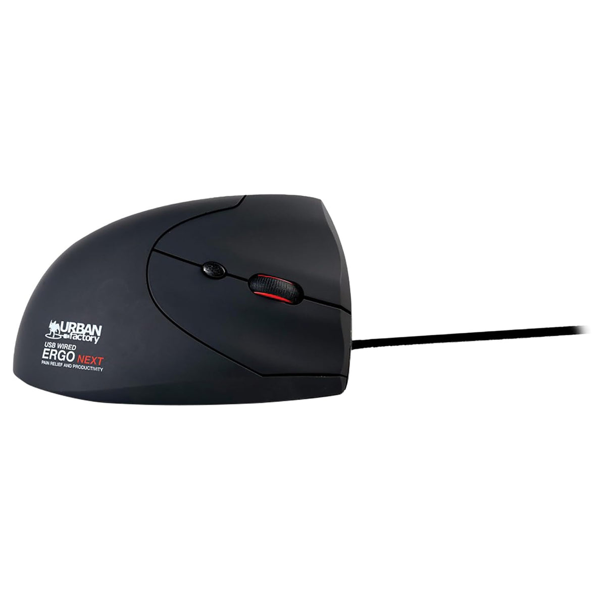 Urban Factory Wired Optical Mouse Ergonomic (EMR01UF)