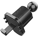Gryshanyun Black Universal Car Air Vent Phone Mount, 17mm Ball Joint Clip Holder, Most Car Bracket Universal Air Vent Clip for Phone Cellphone Holder