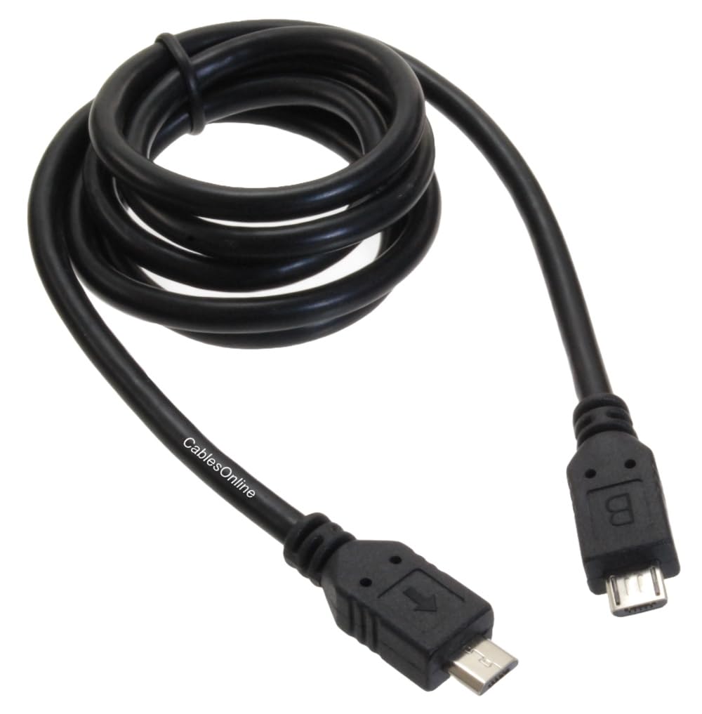 CablesOnline, 3ft USB Micro-B Male to USB Micro-B Male Cable, USB-MIC3
