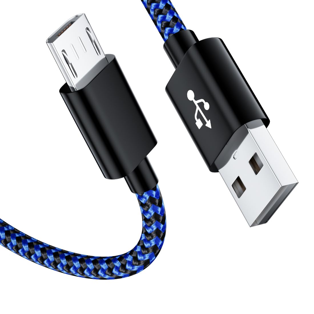 PS4 Charger Cable,PS4 Controller Charger Cord for Xbox One,PS 4 Pro Slim Game Console,Micro USB Cable to USB A Long Braided Data Charging Wire