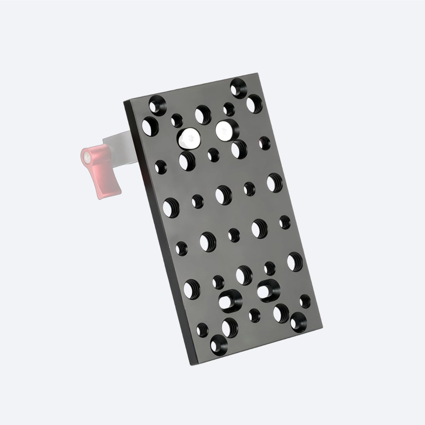 Camera Cheese Plate with 1/4" and 3/8" Threaded Holes,Extension Switching Mounting Plate for Cameras,Tripod and Other Photography Accessories