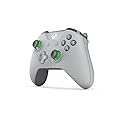 Microsoft Wireless Controller - Grey/Green - Xbox One [video game] [video game] [video game] [video game] [video game] [video game] [video game]
