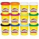 Play-Doh Jewel Colors Bulk 12-Pack of 4-Ounce Cans, Holiday Stocking Stuffers, Prizes & Party Favors, Kids Arts & Crafts, Preschool Toys, Ages 2+…
