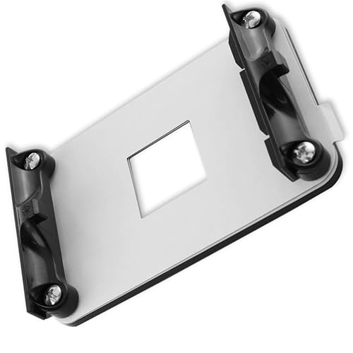 HUGJEPTTY AM4 Backplate with AM4 Bracket?AM4 Backplane Mounting Hole Distance 3.51x2.13Inch/90x54mm CPU Heatsink Bracket Motherboard