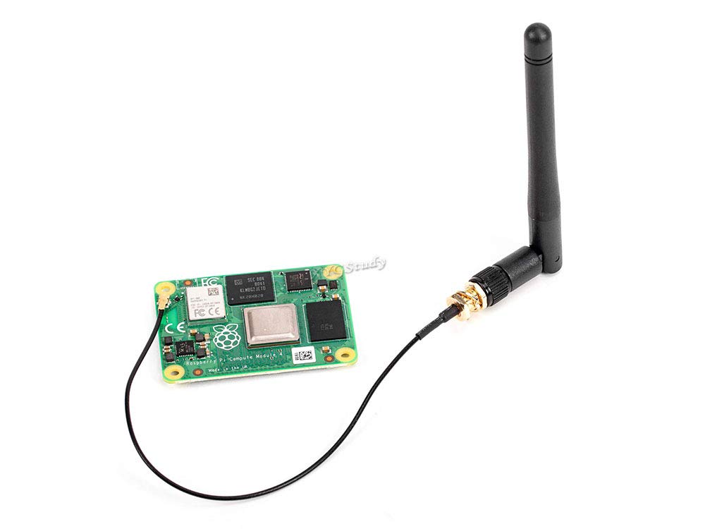 for Raspberry Pi Compute Module 4/5 Antenna Kit Supports 2.4G/5G WiFi Frequency Band @XYGStudy