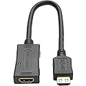 Tripp Lite HDMI Extender Equalizer, Active Repeater for Video and Audio 1920x1200,1080p at 24Hz (HDMI M/F) 1-ft.(B123-001)