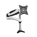 SIIG Tilt and Swivel Monitor Desk Mounting Kit - White (CE-MT1H12-S1)