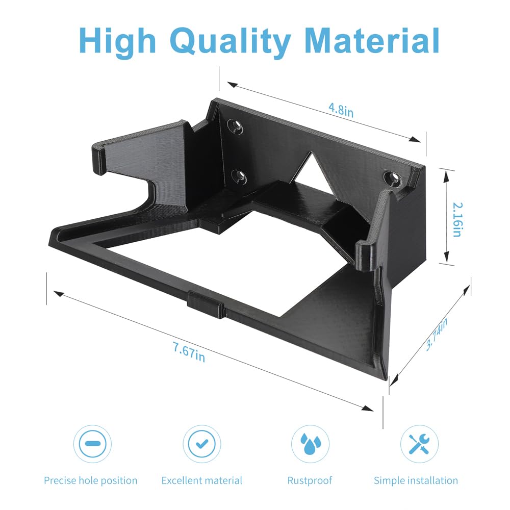 FANRTE for Starlink Router Wall Mount and Wall Mounting Bracket Kits Hanger for Starlink V2 Mesh Wi-Fi Router Mount,Starlink Cable Bundle Caddy Cord