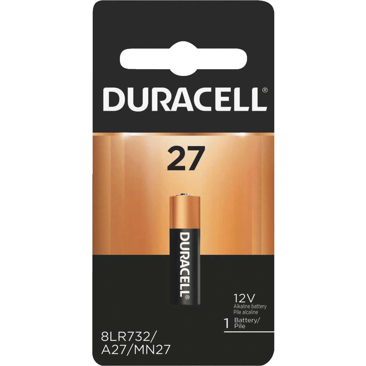 Duracell - 27 12V Specialty Alkaline Battery - Long Lasting Battery - 1 Count