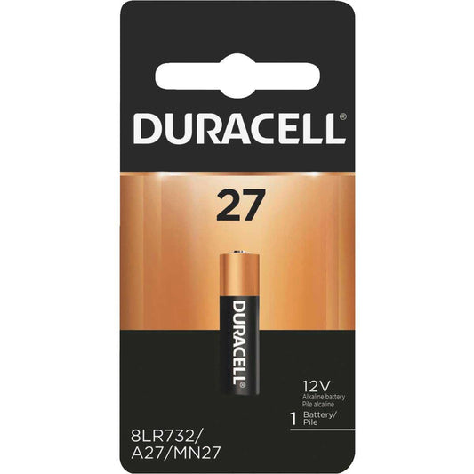 Duracell - 27 12V Specialty Alkaline Battery - Long Lasting Battery - 1 Count