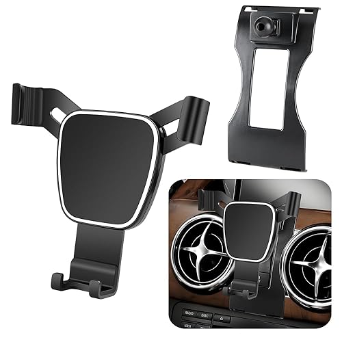 LUNQIN Car Phone Holder for Mercedes Benz GLK Class 2013 2014 2015 GLK350 GLK250 Auto Accessories Navigation Bracket Interior Decoration Screen Dash
