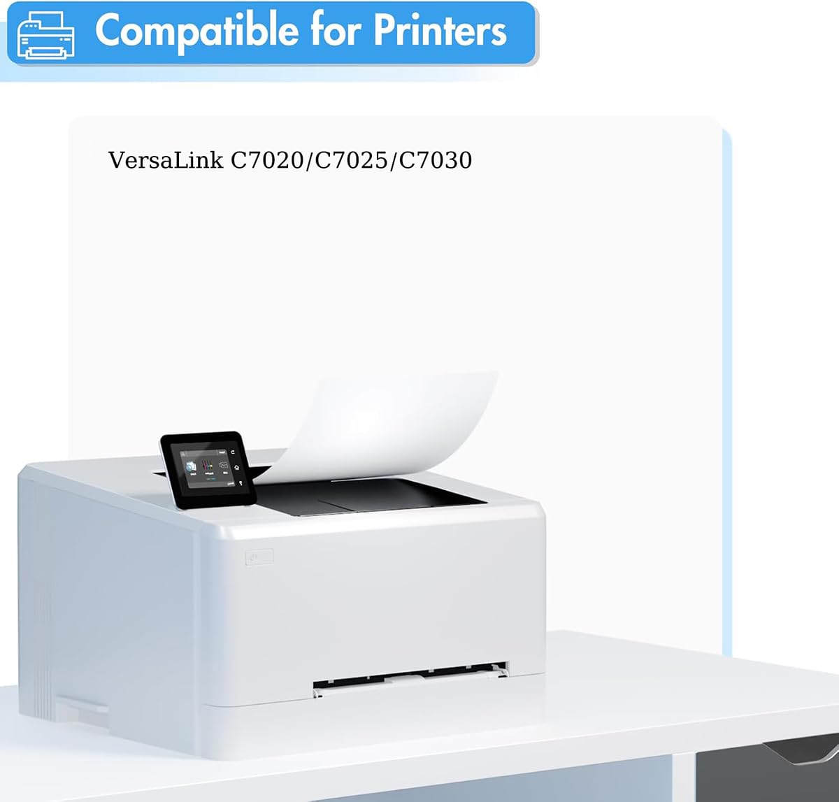 Remanufactured OEM VersaLink C7020/C7025/C7030 High Capacity Toner Cartridge Black (16,100 Pages) - 106R03741 Toner Replacement for Xerox VersaLink