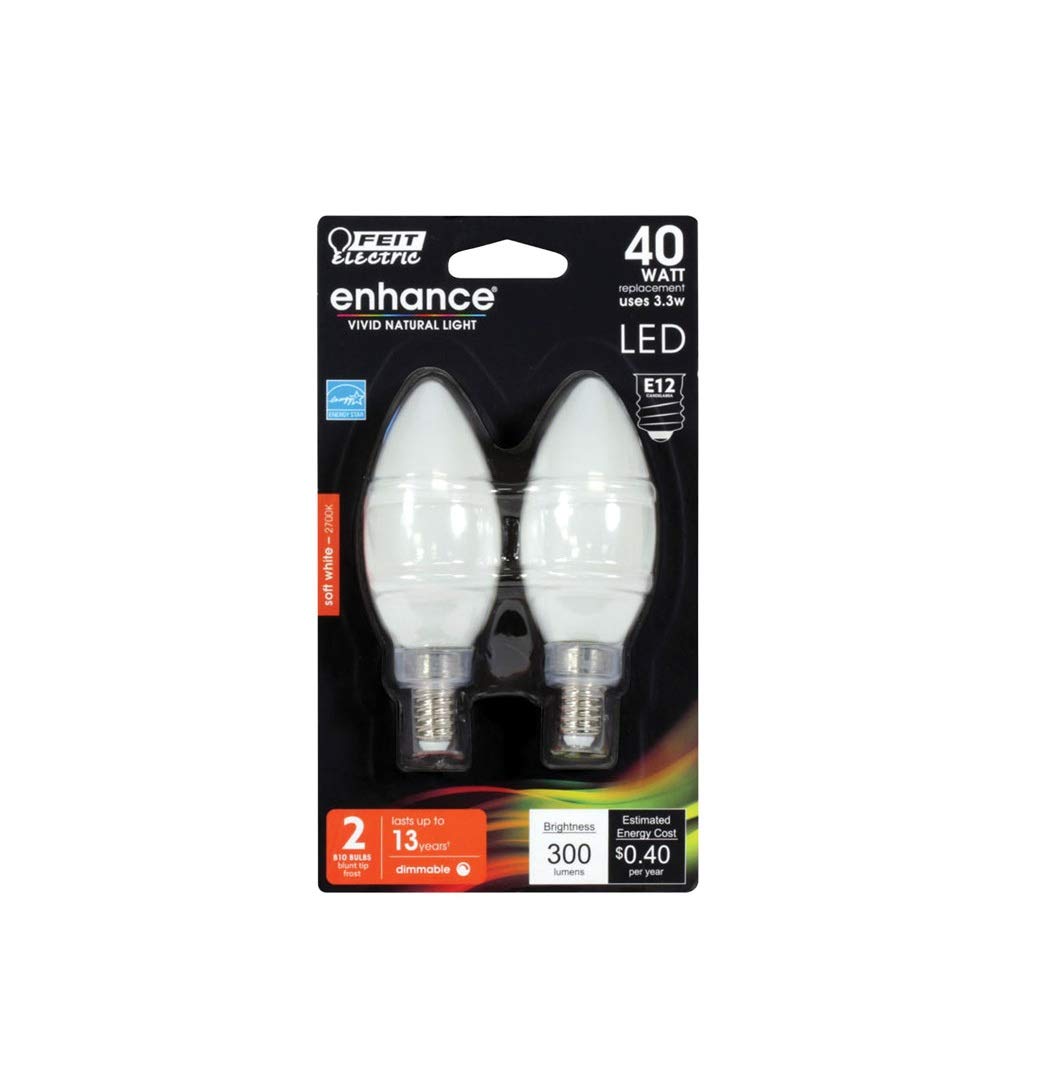 Feit Electric BPCTF40927CAFIL/2/RP 40W 27K Bulb