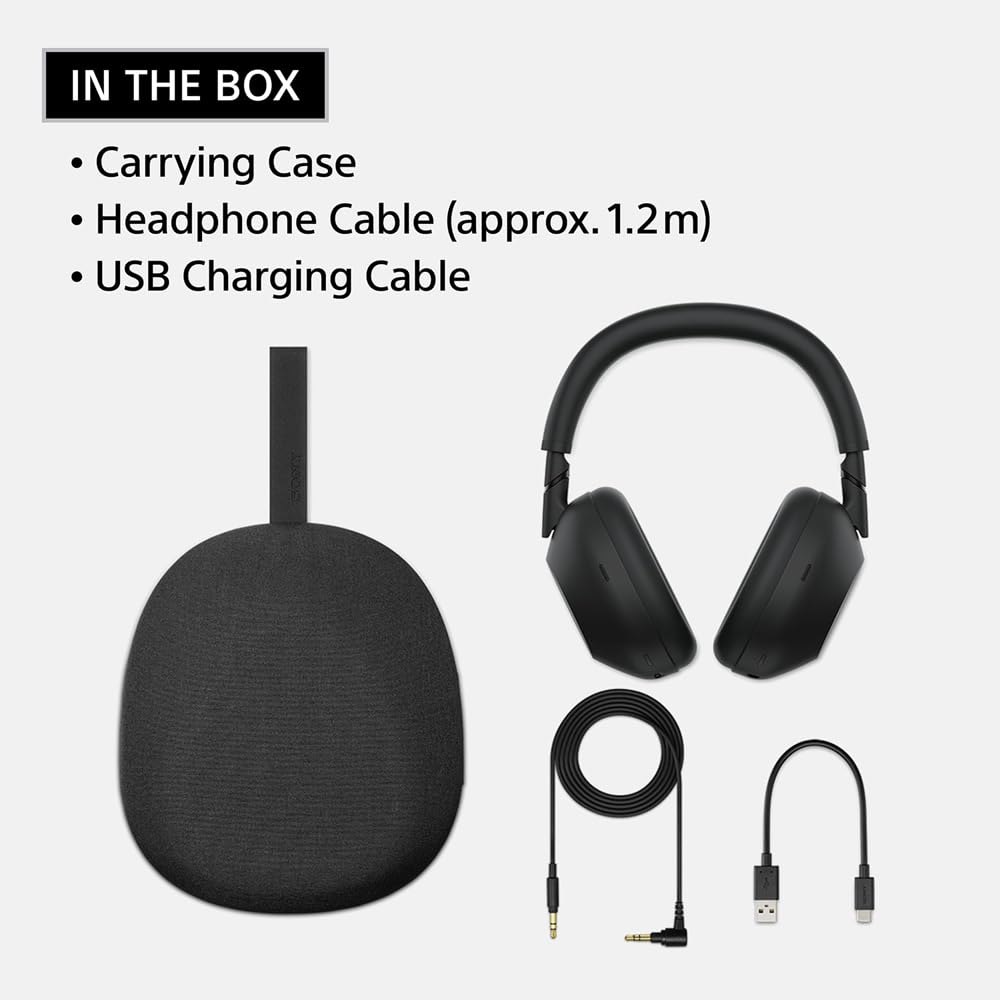 Sony WH-1000XM6/S Best Wireless Noise Canceling Headphones, Platinum Silver Bundle with Deco Essentials Exclusive CPS 26 Month Protection Pack…