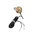ProTechTrader Piezoelectric Ear Phone High Impedance Ceramic Piezo Ear Piece for Crystal Radios - Upgraded Brass Diaphragm with All Soldered…
