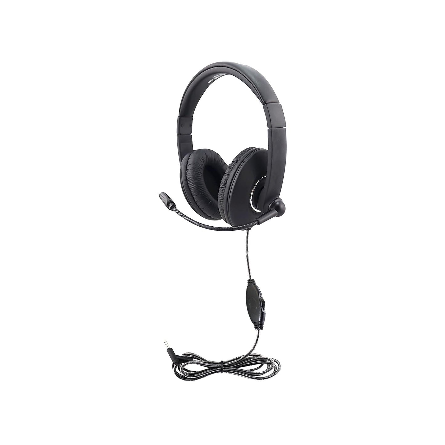 Smart-Trek Mini Headset with in-Line Volume Control and 3.5mm TRRS Plug