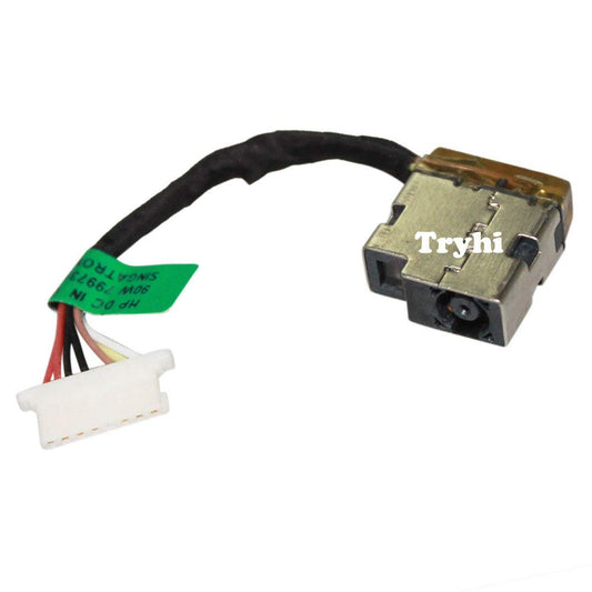 Tryhi New Laptop AC DC Power Jack Charging Port Socket Connector with Wire Cable Harness for HP Envy X360 M6-AR M6-AR004DX Pavilion 14-ce 14-ce0008ca