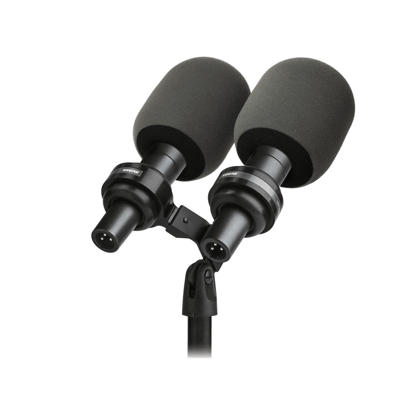 VIP55SM Dual Microphone Installation Kit Universal Stand for SM57 Presidential Microphone Twin Support Microphone Shock Mount