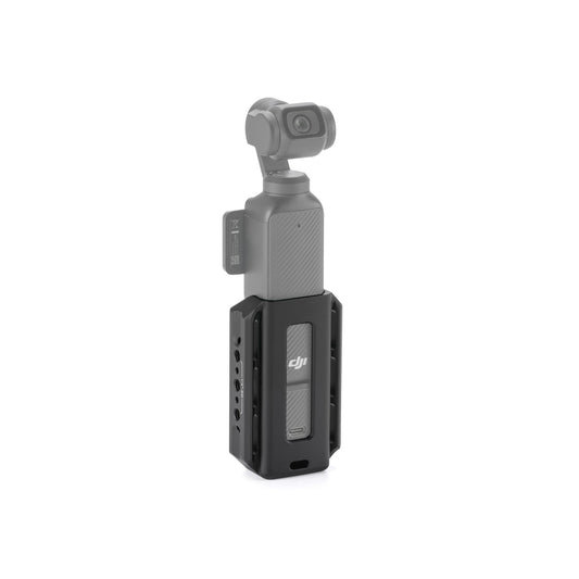 Tilta Accessory Mounting Expander for DJI Osmo Pocket 3 - Black | Slot for a Wrist Strap | Stays Secure Within The Cage | Protection | 1/4""-20 Screw