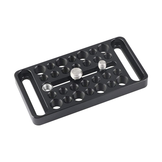 CAMVATE Multipurpose Cheese Plate with 1/4" & 3/8" Thread Screw for Camera Bracket Accessories - 2564