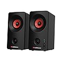 Audiosource Desktop PC Speakers with Bluetooth 5.3, USB-C Plug & Play, 2.0 Stereo Computer Speakers with Dual 2" Drivers, AUX Input, LED Indicator