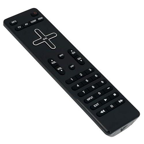 AIDITIYMI VR9 Replace Remote Control fit for VIZIO LCD TV HDTV M160MV M190MV M220MV VM190XVT VM230XVT E320ME M260MV E260MV